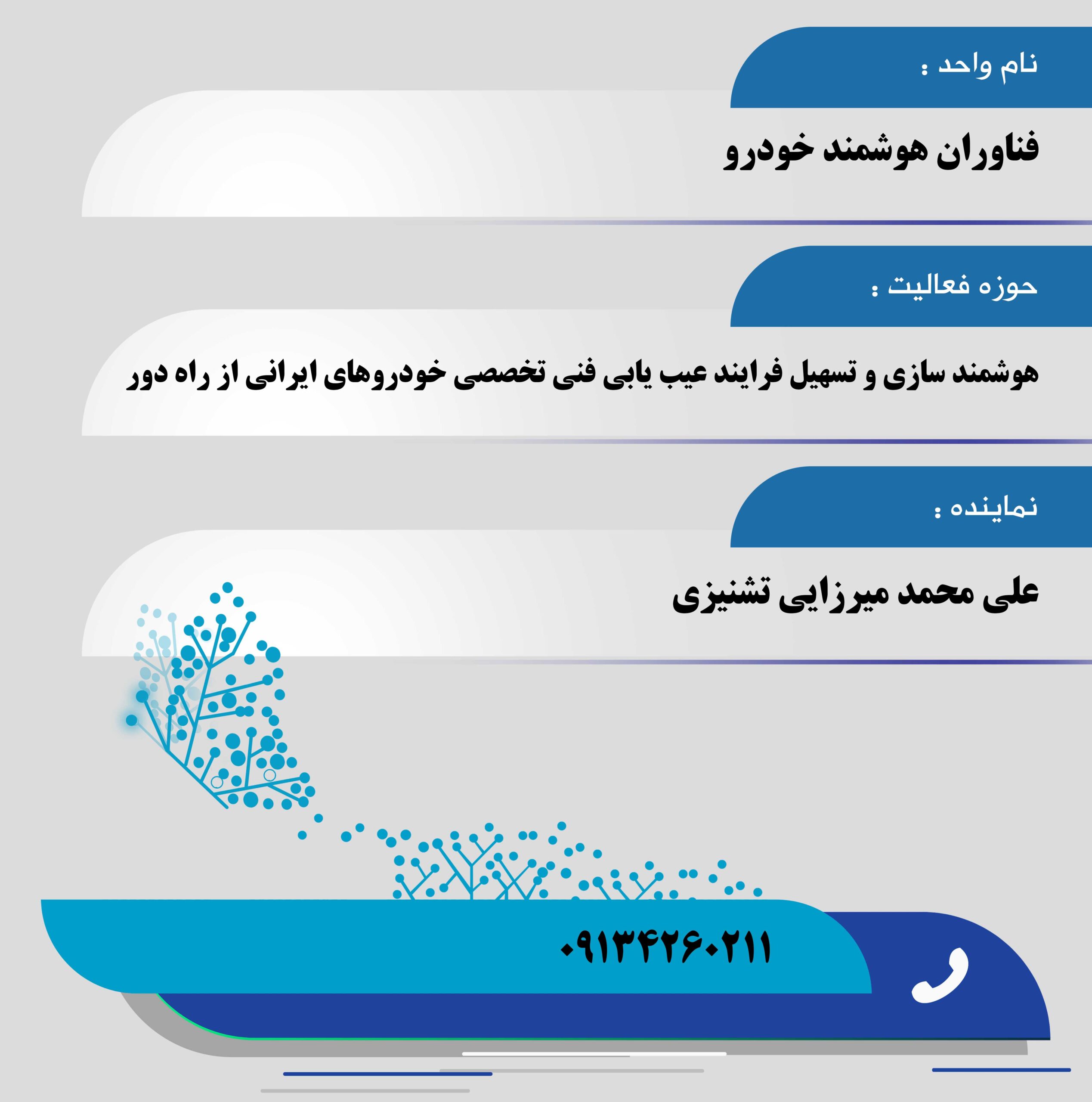 فناوران هوشمند  خودرو